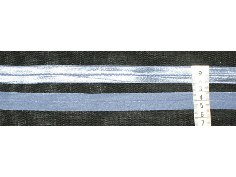 Foldeelastik - Blå dueblå, gråblå